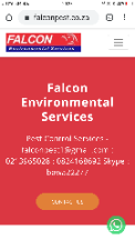 Contractors Falcon Environmental Services  in Cape town  WC